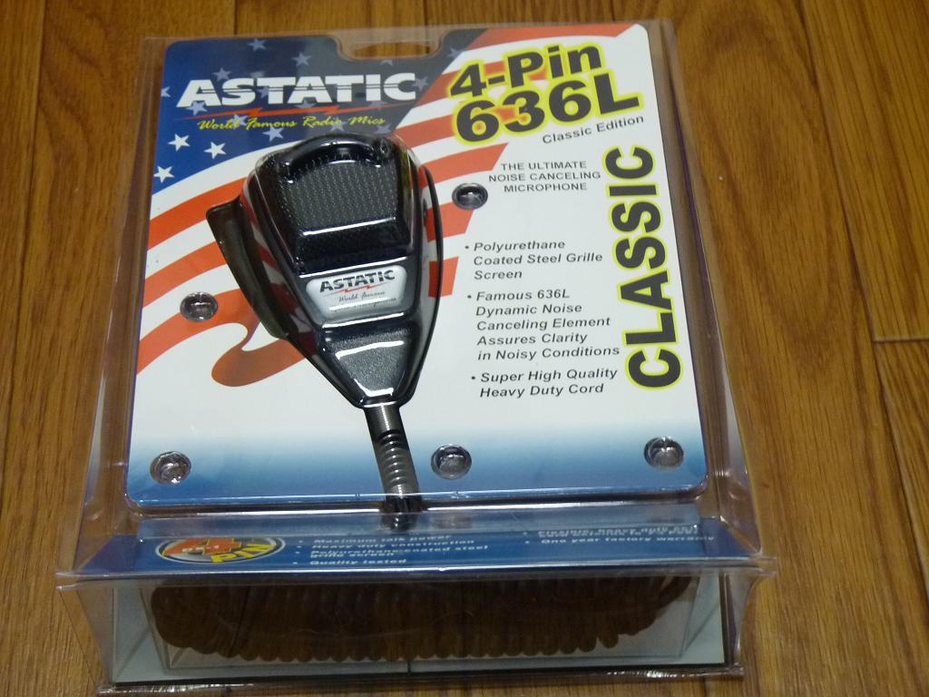 ASTATIC アスタティック D104M6B アンプ内蔵セラミックマイク